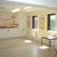 Youth room mural